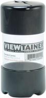 viewtainer storage container 4 inch black logo