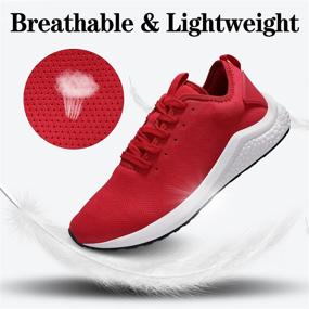 img 2 attached to 👟 UUBARIS Walking Non Slip Fashion Sneakers for Men – Trendy and Stylish Footwear