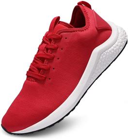 img 3 attached to 👟 UUBARIS Walking Non Slip Fashion Sneakers for Men – Trendy and Stylish Footwear