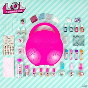 img 3 attached to L.O.L. Surprise! All-in-One Beauty Studio Kit: DIY Lip Balms, Nail Art, and Perfumes with Stickers, Fragrances, Glitter, and More by Horizon Group USA