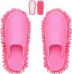 microfiber mop slippers chenille detachable cleaning supplies logo