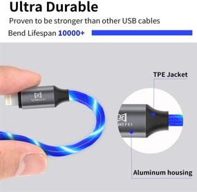 img 1 attached to 🔌 Industrial Electrical LED Phone Charger Cable - Compatible and Optimized