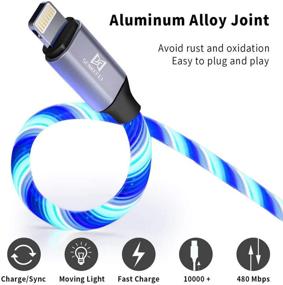 img 2 attached to 🔌 Industrial Electrical LED Phone Charger Cable - Compatible and Optimized