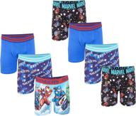 🦸 marvel toddler briefs: mrvl hero boys' clothing in underwear for confident little superheroes логотип