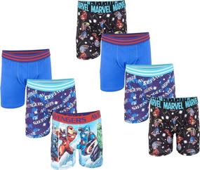 img 4 attached to 🦸 Marvel Toddler Briefs: MRVL Hero Boys' Clothing in Underwear for Confident Little Superheroes