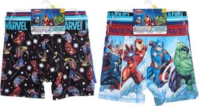 img 3 attached to 🦸 Marvel Toddler Briefs: MRVL Hero Boys' Clothing in Underwear for Confident Little Superheroes