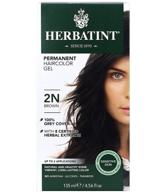 herbatint permanent herbal color brown logo