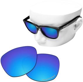 img 3 attached to Подчеркните свой стиль с заменой солнцезащитных очков OOWLIT Frogskins Polarized