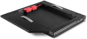 img 3 attached to 📀 High-Quality Vantec MRK-HC95A-BK Aluminum Caddy for 9.5mm ODD Laptop Drive Bay: Optimal Storage Solution for SSD/HDD