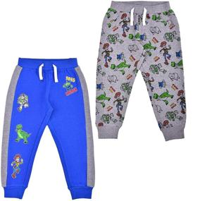 img 4 attached to 👖 Disney Jogger Pants: Athletic Sweatpants for Boys' Clothing Sets - An Alluring Choice