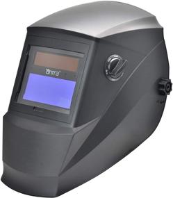 img 4 attached to 🔥 Antra AH6-260-0000 Welding Helmet: Wide Shade Range 4/5-9/9-13 for TIG MIG/MAG MMA Plasma Grinding, Solar-Lithium Dual Power, 6+1 Extra Lens Covers