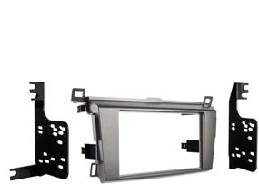 img 1 attached to 🔧 Монтажный набор Metra Electronics 95-8242G Double DIN для автомобилей Toyota Rav4 2013 и выше - серый: идеальное решение для установки.