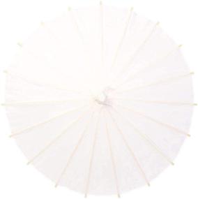 img 1 attached to 🌂 Set of 6 Juvale 15.7-inch Paper Parasol Umbrellas for Creative DIY Crafts"