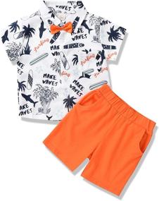 img 4 attached to Toddler Summer Outfits Clothes T Shirt Boys' Clothing for Clothing Sets