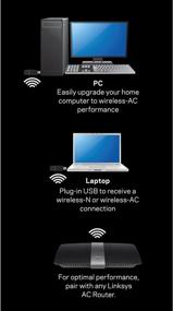 img 1 attached to Renewed Linksys WUSB6300 - Dual-Band AC1200 Wireless USB 3.0 Adapter