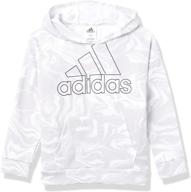 толстовка с капюшоном adidas 👚 с блоками цветов: стильная спортивная одежда для девочек на любое мероприятие логотип