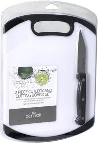 img 1 attached to BarCraft Cutting Board Knife Set