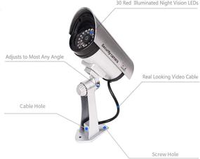 img 1 attached to HORDE Surveillance Security Simulation Illuminating Camera & Photo