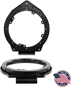 img 1 attached to 🔊 Metra 82-3006 6 to 6-3/4 inch Speaker Adapter for GM Multi 2005 and Up