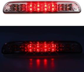 img 2 attached to Red Dual Row LED Brake & Cargo Light for Ford Explorer/F-250 F-350 Super Duty/Ranger/Mazda B series