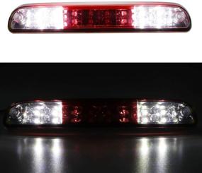 img 1 attached to Red Dual Row LED Brake & Cargo Light for Ford Explorer/F-250 F-350 Super Duty/Ranger/Mazda B series
