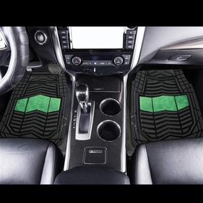 img 3 attached to August Auto All Weather Two Tone Set Of 4Pcs Universal Fit Car Floor Mats