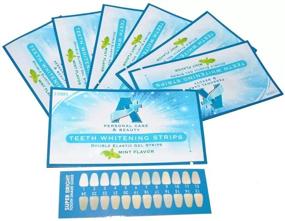 img 3 attached to 💎 A+ Teeth Whitening Strips - Glamorous White - 6% HP Professional Strength - Fast 30 Minute Express Effect + Bonus Shade Guide VeniCare (28 packs - 56 Strips)