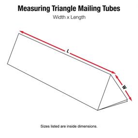img 3 attached to Aviditi MTM318 Corrugated Triangle Mailing