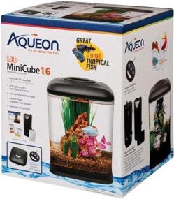 img 1 attached to 🐠 Aquasens LED Mini Cube Aquarium Kit - 1.6 Gallons