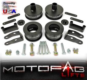 img 3 attached to 🚙 MotoFab Lifts 3 inch Front 3 inch Rear Full Lift Kit: Jeep Wrangler JK Compatible with Shock Extenders