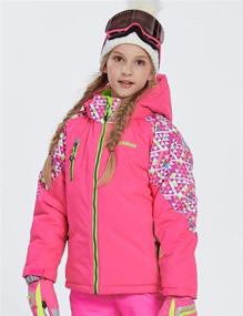 img 1 attached to 🧥 PHIBEE Girls' Waterproof and Windproof Outdoor Warm Snowboard Ski Jacket