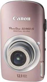 img 3 attached to 📷 Optical Image Stabilized Zoom Canon PowerShot SD960IS 12.1 MP Digital Camera - 4x Wide Angle, 2.8-inch LCD - Pink