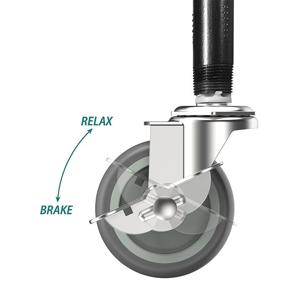 img 3 attached to 🔒 Durable Locking Casters: Diameter Threaded Castors for Efficient Material Handling