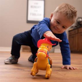 img 2 attached to 🤠 Развлекательная игра с игрушкой Clatter Cowboy от Fat Brain Toys для детей в возрасте 1-2 года
