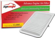 epauto gp171 (ca10171) toyota engine air filter: perfect replacement for camry & venza gas l4 (2007-2016) with cp285 (cf10285) cabin filter compatibility logo