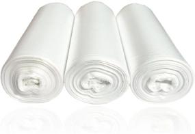 img 4 attached to 🗑️ Clear Small Trash Bags - 2 Gallon Size - 150 Count/3 Rolls