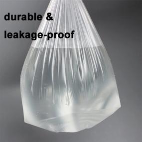 img 1 attached to 🗑️ Clear Small Trash Bags - 2 Gallon Size - 150 Count/3 Rolls
