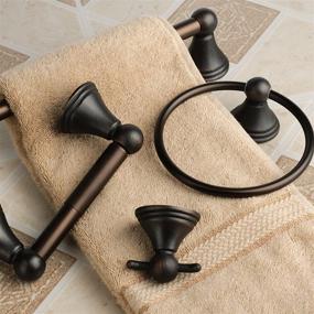 img 1 attached to 🛁 Dynasty Hardware 9316-ORB Bay Hill 24-inch Double Towel Bar in Oil Rubbed Bronze: Elegant and Functional Addition to Your Bathroom