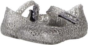 img 1 attached to Искрящийся стиль: мини-тапочки Mini Melissa Campana Glitter для девочек-младенцев