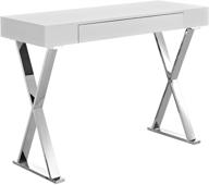 modway sector console table white furniture logo