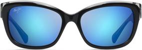 img 4 attached to 🕶️ Plumeria Cat-Eye Sunglasses for Women by Maui Jim