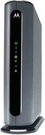 📶 motorola mg7700 modem wifi router combo: faster cable plans up to 800 mbps, docsis 3.0 + gigabit router approved by comcast xfinity, cox, spectrum logo