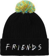 🧢 bioworld pom beanie knit hat for friends logo