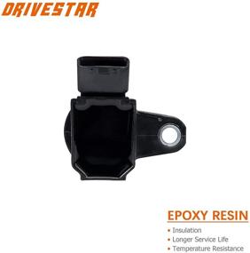 img 1 attached to Высококачественный набор катушек зажигания DRIVESTAR для Toyota 4Runner, Land Cruiser, Sequoia, Tundra 4.7L и Lexus GS430, LS430, SC430, GX470, LX470 4.3L, 4.7L, 5.7L