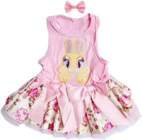 img 3 attached to 🐇 Kirei Sui Easter Bunny Rose Princess Dress for Small Dogs: Colorful and Pet-Friendly!