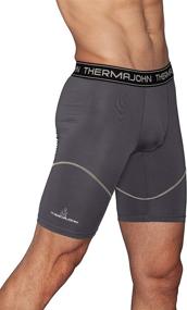 img 4 attached to 🩲XXL мужские компрессионные трусы от Thermajohn - Спандекс одежда для улучшения производительности