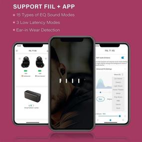 img 2 attached to Беспроводные наушники FIIL T1XS Bluetooth 5.0 🎧 - Водонепроницаемые наушники с микрофоном для iPhone и Android
