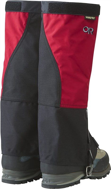 outdoor research expedition crocodiles gaiters 로고