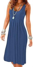 img 4 attached to 👗 Stylish and Versatile Camisunny Women's Clothing and Swimsuits for Casual Summer Dresses and Cover Ups