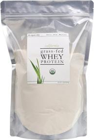 img 2 attached to 🌱 100% Grass Fed Organic Whey Protein Powder - Gluten-free, Non-GMO - USDA Certified - Unflavored - Bulk Bag, 1.5 lbs